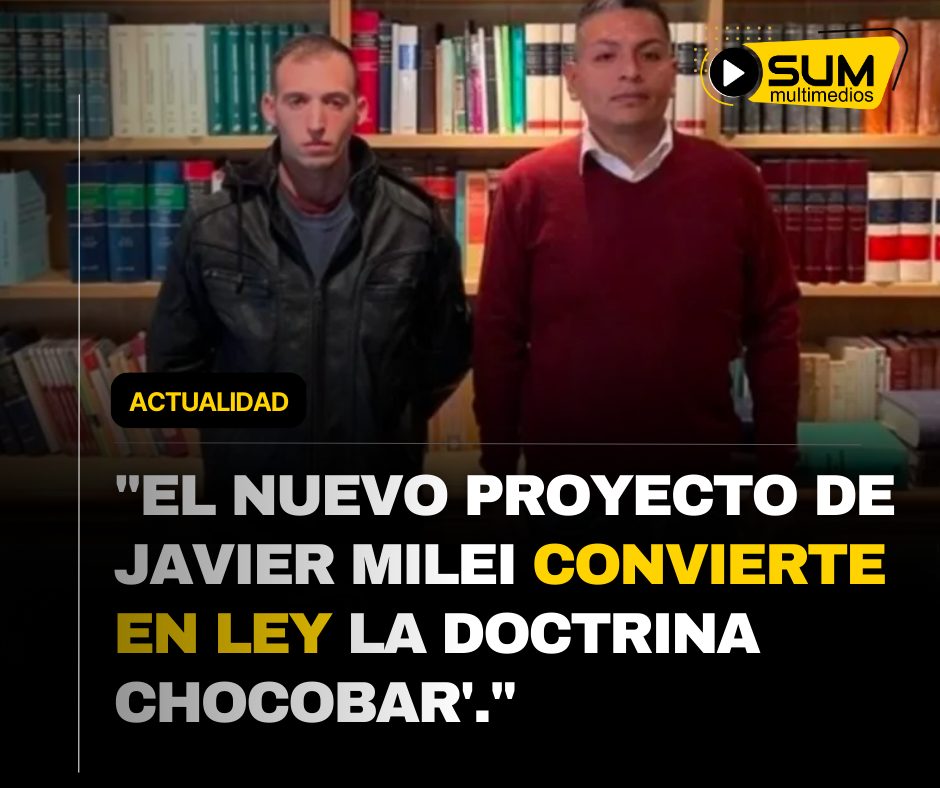 El nuevo proyecto de Javier Milei convierte en ley la «Doctrina Chocobar»