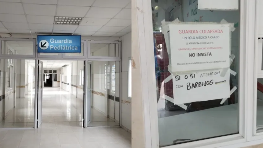 Sáenz Peña: advierten un colapso en la atención por falta de médicos en el Hospital 4 de Junio