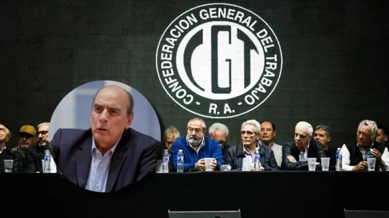 El Gobierno se reunirá con un sector «dialoguista» de la CGT para desactivar un nuevo paro general.