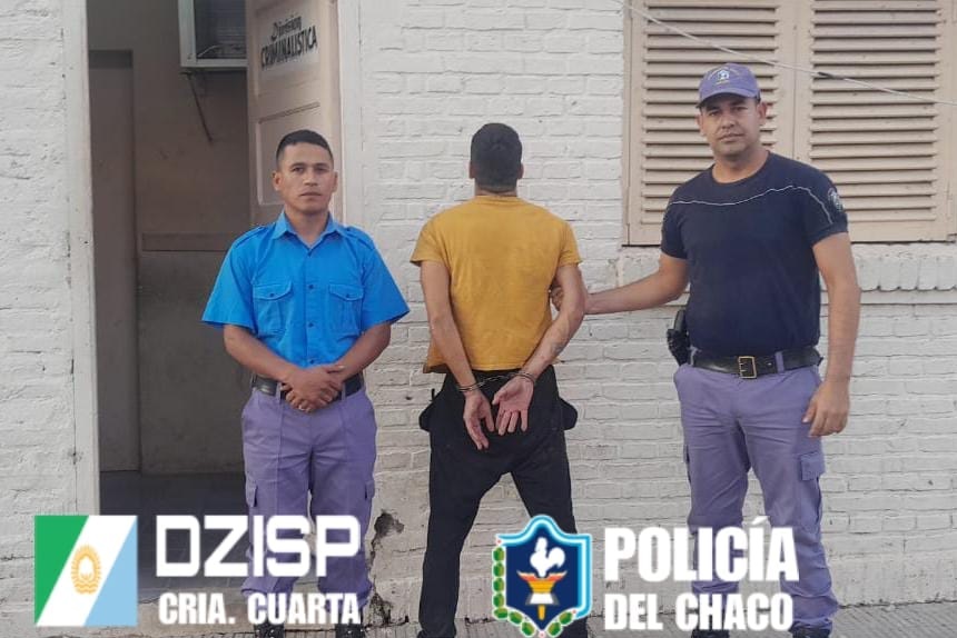 EVADIDO DE UNIDAD PENAL 11 DETENIDO TRAS PERSECUCIÓN EN BARRIO SOLIDARIO