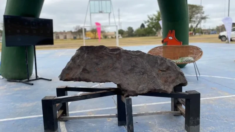Los meteoritos recuperados iniciaron su camino a Campo del Cielo
