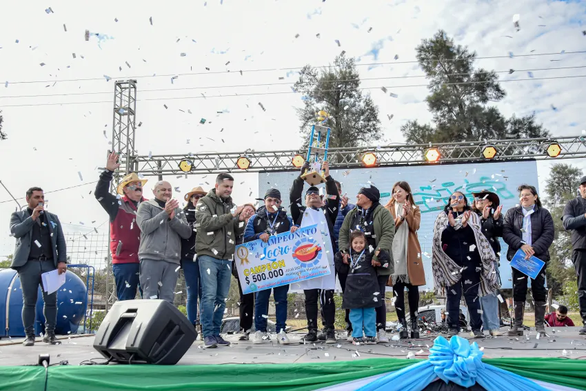 3° Campeonato Saenzpeñense de Locro: Cristian Ariel Segovia fue el ganador y se llevó $ 500.000 pesos