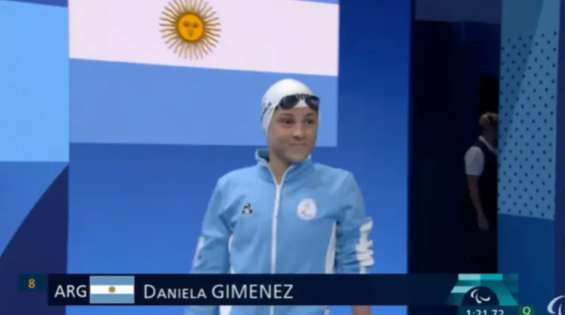 Un valioso broche: la chaqueña Daniela Giménez logró un nuevo diploma paralímpico en París 2024